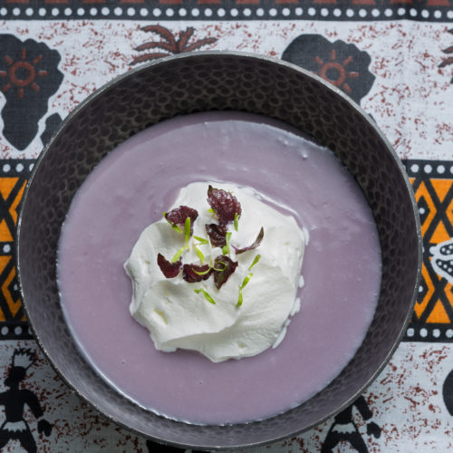 Velouté d'igname, Nuage coco